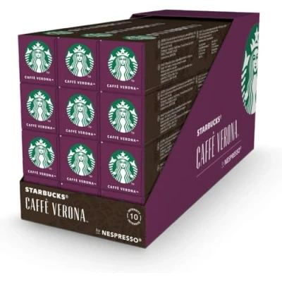 Abbildung von Starbucks? Caff? Verona by Nespresso? Dark Roast 12x 10 Capsules