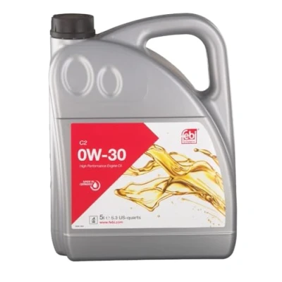 Abbildung von Febi Bilstein C2 0W 30 5l Motoröl 172189 CITROËN: C3 III, Berlingo II, Jumper II Kastenwagen, OPEL: Mokka Corsa F Schrägheck, Zafira Life