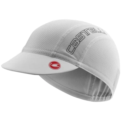 Abbildung von CASTELLI 4523032 008 A/C 2 Cycling Cap Hat Men&#039;s Weiß/kühl grau Uni