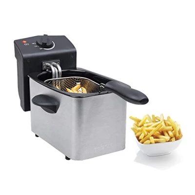 Abbildung von Tristar FR 6919 LED, Fritteuse, 2 l, 150 C, 190 Einzelbild, Schwarz, Edelstahl