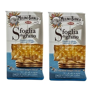 Abbildung von Mulino Bianco: ?Sfoglia di Grano&quot; Reduziertes Salz ? 500 g 2er Packung