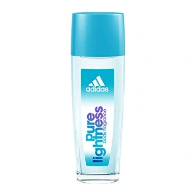 Abbildung von adidas Pure Lightness Natural Spray Deo &amp; Bodyspray für Damen mit fruchtig floralem Duft Verleiht eine vitale, feminine Aura 1 x 75 ml