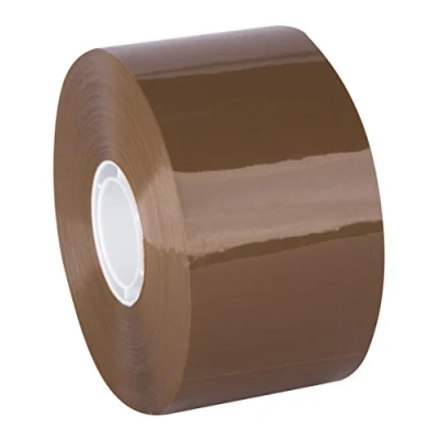 Abbildung von APLI 12873 Precinto COMPACT sin ruido PP acrílico marrón 50 mm x 132 m 28 μm, 36er pack