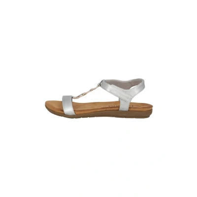 Abbildung von Palado Uleto Riemensandalette, Damen, Größe: 37, Silber Schuhe