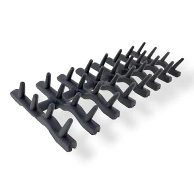 Abbildung von DL pro Oberkorbeinsatz für AEG Electrolux 138018410/9 1380184109 138018400/0 1380184000 Gummidornen 175x80x30mm Spülmaschine Oberkorb