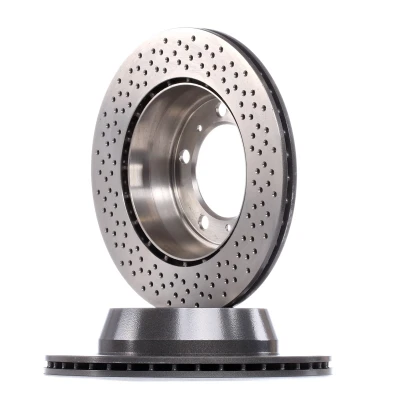Abbildung von BREMBO COATED DISC LINE 09.8998.11 Bremsscheibe 299 20 5 gelocht/innenbel. beschichtet hochgekohlt mit Schrauben PORSCHE: 718 Cayman Coupe, Boxster
