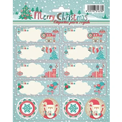 Abbildung von Grupo Erik Editores Weihnachten aviany  Etiketten,