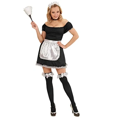 Abbildung von W WIDMANN MILANO Party Fashion Kostüm Zimmermädchen, Kleid, Putzfrau, Kellnerin, Dienstmädchen, Faschingskostüme