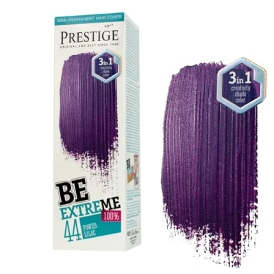 Abbildung von Vip&#039;s Prestige Be Extreme Semipermanenter Haartonisierer 44 Kraftvolles Flieder Reines Pigment Verleiht gefärbten oder grauen Haaren Farbe Temporäres Ergebnis Ammoniakfrei, Parabenfrei, PPD frei