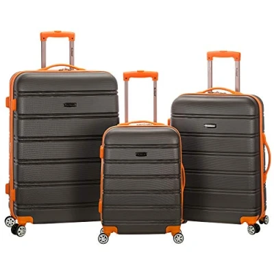 Abbildung von Rockland Melbourne Hardside Expandable Spinner Wheel Luggage, anthrazit, Einheitsgröße, Luggage