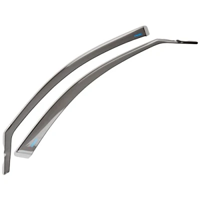 Abbildung von ClimAir CLI0033388 Windabweiser Fensterschacht, vorne rauchgrau BMW: 3 Limousine, Touring