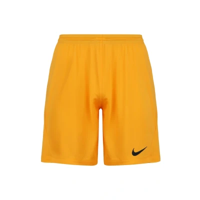Abbildung von Nike Performance DRY PARK III kurze Sporthose, Herren, Größe: Large, University gold / white