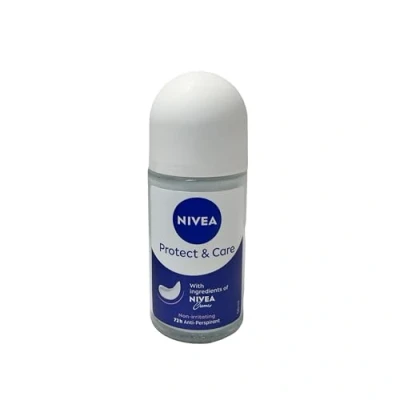 Abbildung von Nivea Deodorant Damen Protect &amp; Care Roll On, 50 ml, 1 Stück