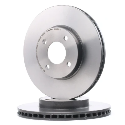 Abbildung von BREMBO COATED DISC LINE 09.C543.11 Bremsscheibe 260 22 4 innenbelüftet beschichtet NISSAN: Note II Hatchback, Micra 4, IV Schrägheck