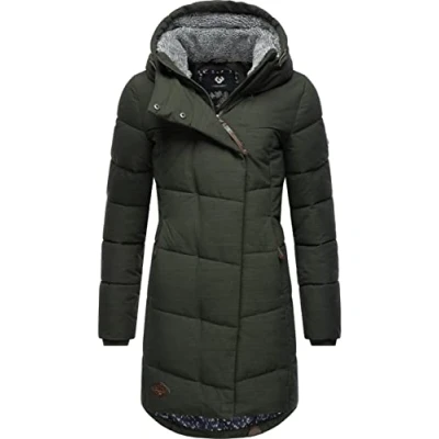 Abbildung von Ragwear Pavla Parka, Damen, Größe: Large, Dark olive