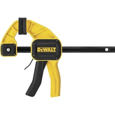 Abbildung von DeWalt Einhandzwinge Gross 150mm 6IN 135kg Spannkraft DWHT0 83192 Ausladungs Maße:82 mm
