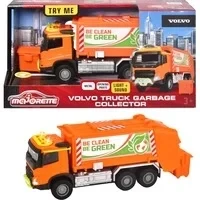 Abbildung von Volvo Müllauto mit Müllbehälter, Spielfahrzeug