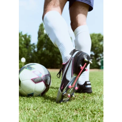 Abbildung von Puma KING Ultimate Fußballschuh Stollen Silver coloured/black/sun struck/white, Herren, Größe: 40, struck/white Schuhe