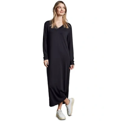 Abbildung von Street One Vneck Freizeitkleid, Damen, Größe: 38, Blau