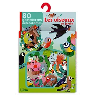 Abbildung von Mes gommettes Lito Les oiseaux du jardin Dès 3 ans: 80 autocollantes