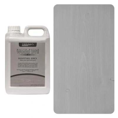 Abbildung von Littlefair&#039;s Holzbeize und farbe auf Wasserbasis, Pastell Kollektion