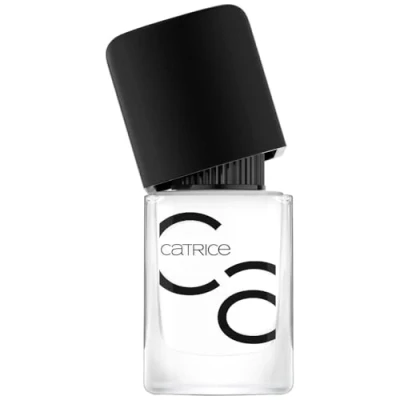 Abbildung von Catrice ICONAILS Gel Lacquer, Gellack, Nagellack, Nr. 153 Ibiza Feeling, weiss, langanhaltend, glänzend, ohne Aceton, vegan, Mikroplastik Partikel frei (10,5ml)