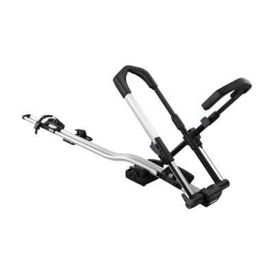Abbildung von Thule 599001 Fahrräderhalter Upride, Schwarzes/Silber 163 x 31.5 10.5 cm