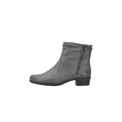 Abbildung von Rieker Ankle Boot, Damen, Größe: 37, Grau Schuhe