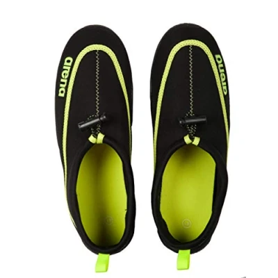 Abbildung von arena Herren Neopren Wassersportschuh Badeschuh Bow (Rutschfest, Guter Halt, Verstellbar, In und am Wasser), Black (50), 41