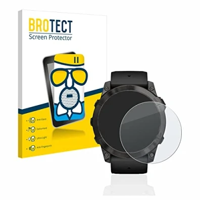 Abbildung von BROTECT Entspiegelungs Schutzglas für Garmin Epix Pro (Gen 2) (51 mm) Schutz Folie Panzerfolie Glas Matt [Extrem Kratzfest 9H, Anti Reflex]