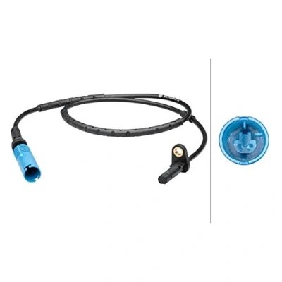 Abbildung von HELLA 6PU 012 679 351 ABS Sensor aktiver 2 MERCEDES BENZ: GLK, C Klasse T modell, Limousine