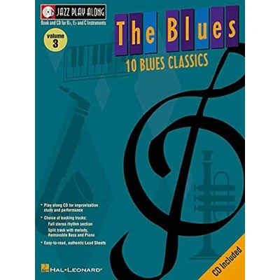 Abbildung von Jazz Play Along Volume 3 The Blues Bk/Cd: Along, CD für Instrument(e): 10 Classics