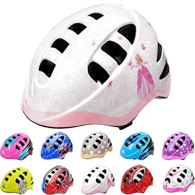 Abbildung von meteor® kinderfahrradhelm Sicherer Fahrradhelm Kinder Helm rollerhelm mädchen für Mountainbike Inliner skaterhelm BMX fahradhelm Scooter Jungen Bike Helmet SIZE: M 52 bis 56 cm 235 g