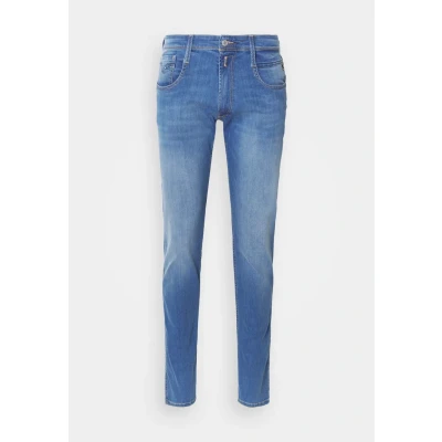 Abbildung von Replay Herren Anbass Powerstretch Denim Jeans, 009 MEDIUM Blue, 31W x 32L