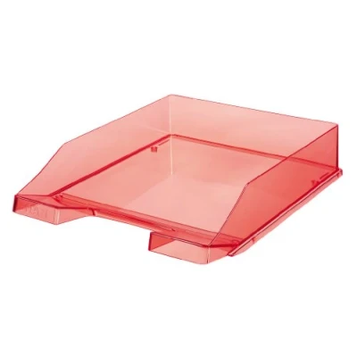 Abbildung von HAN Organizer Briefablage KLASSIK DIN A4 C4 Polystyrol Farbe: rot transparent