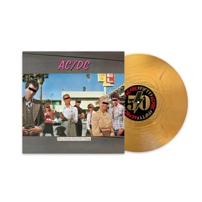 Abbildung von AC/DC Dirty Deeds Done Dirt Cheap (Gold Metallic Coloured) (Limited Edition) (LP)