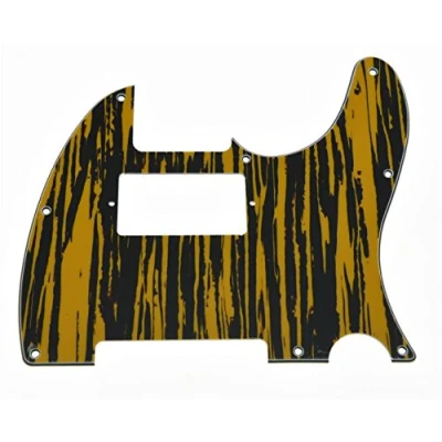 Abbildung von KAISH Tawny Stripe Tele Humbucker Gitarre Pickguard Scratch Plate für Fender Telecaster