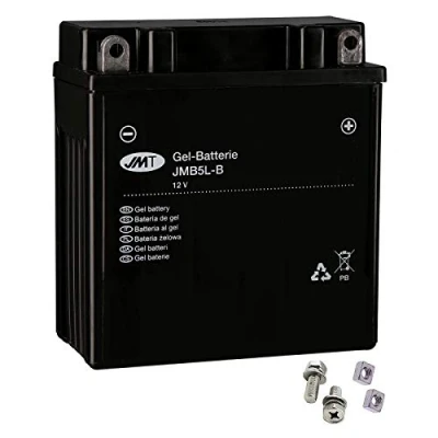 Abbildung von YB5L B Gel Batterie für PK 125 Baujahr 1982 1985 von JMT