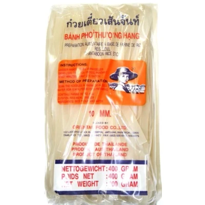 Abbildung von Farmer Reisnudeln Thailändische, 10 mm breite Reisbandnudeln aus Reismehl 17 x 400 g