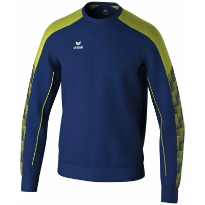 Abbildung von Erima Herren EVO Star Funktionelles Sweatshirt (1072420), New Navy/Lime, 3XL