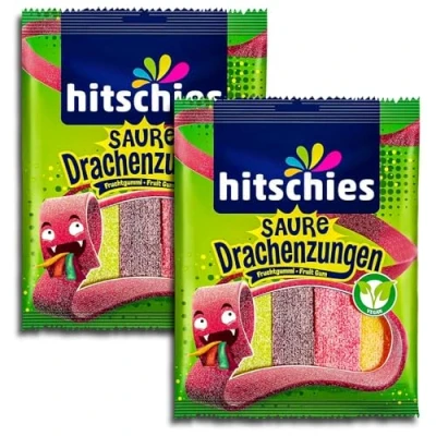 Abbildung von Hitschler Hitschies Saure Drachenzungen 2 x 125 g Set