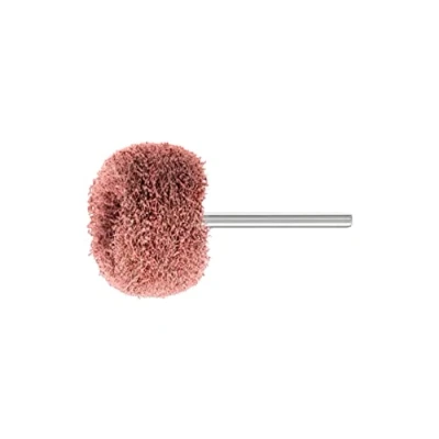 Abbildung von PFERD POLINOX Vlies Schleifstift PNR, 10 Stück Ø 30x20mm Schaft 3 mm A180 44650332 für Feinschliff und Finish