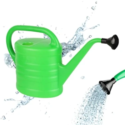 Abbildung von Garronda Gießkanne aus Kunststoff für Innen und Außenbereich, Garten Wohnung Haus Blumen Zimmerpflanzen Bewässerung, Giesskanne Wasserspender Klein GD 0044