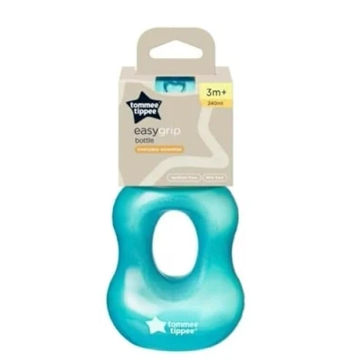Abbildung von Tommee Tippe Esential Easy Grip Flasche, BPA frei, 240 ml, ab 3 Monaten, Blau