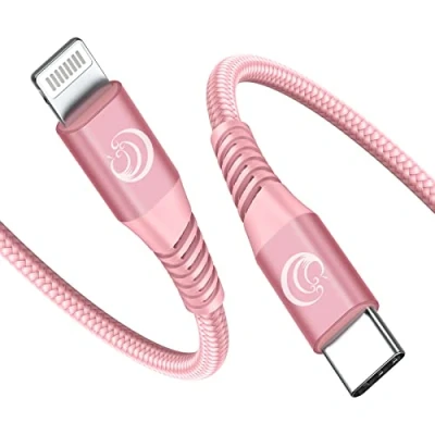 Abbildung von USB C auf Lightning Kabel, iPhone Ladekabel [2 Stück 2M+2M] MFi Zertifiziert Typ to für 13/13 Pro/13 Pro Max/13 Mini/12/12 Max/12 Mini/11 Pro/X/XS/XR/8