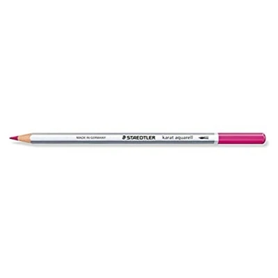 Abbildung von Staedtler 125 61 karat aquarell Farbstift, wasservermalbar, 6 Stück im Kartonetui, rotlila