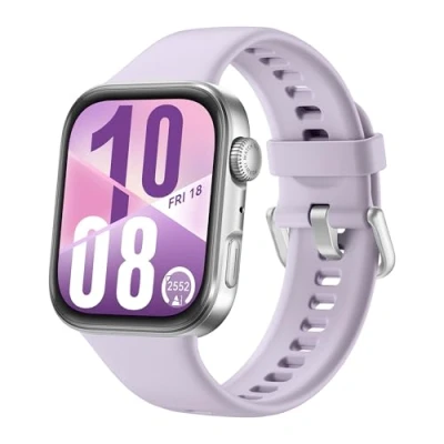 Abbildung von HUAWEI Watch FIT 4 Smartwatch, 100+ Sportmodi, Ultraschlankes, Gesundheit &amp; Fitness Tracker, Bis zu 10 Tage Akkulaufzeit, Kompatibel mit Android™ iOS, Aluminium Gehäuse, 1,82&quot; AMOLED Display, Lila