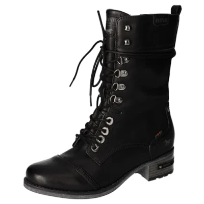 Abbildung von Mustang Snowboot/Winterstiefel, Damen, Größe: 37, Schwarz Schuhe