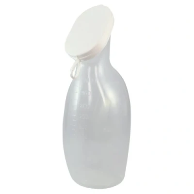 Abbildung von AMPri Urin Flasche Graduierte Urinflasche speziell für Frauen, Graduiert