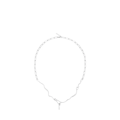 Abbildung von Liebeskind Berlin Halskette LJ 1670 N 45 aus Edelstahl in Silber
